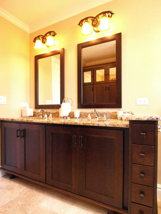 Upscale Eclectic & Chic - a bathroom that makes a statement