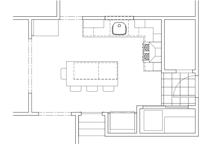 Transitional Kitchen Renovation - Madison NJ