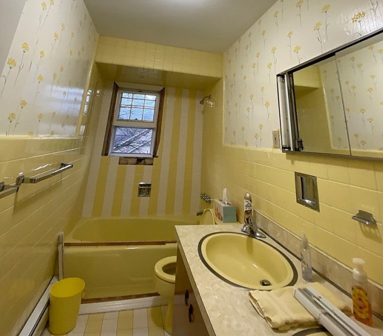 Bathroom Renovation Before After | Hall Bath La Salle Before