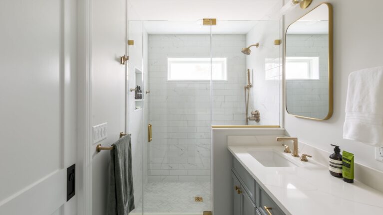 Bright & Serene Master Bathroom Addition – Chatham NJ