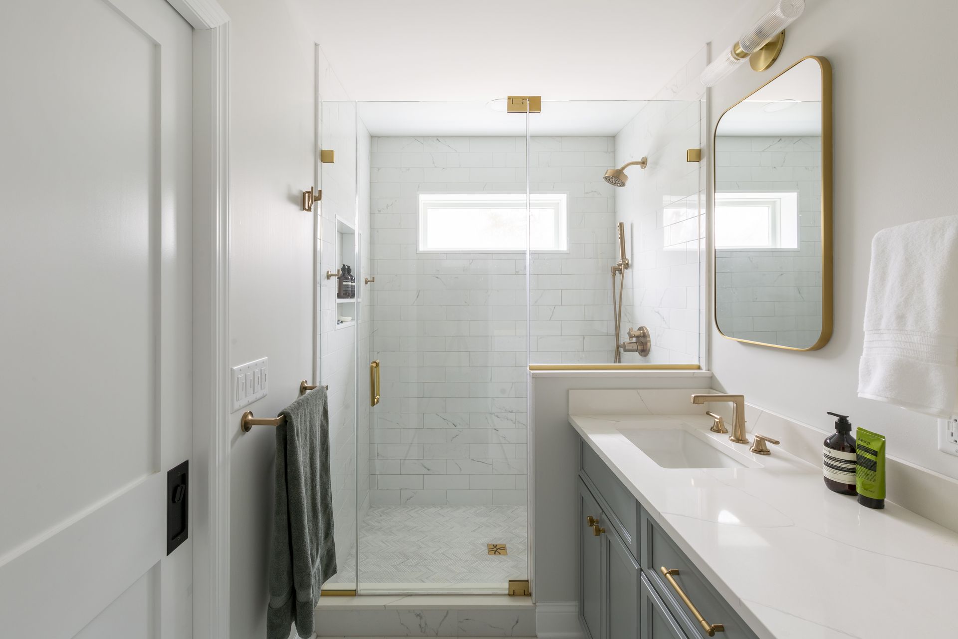 Bright & Serene Master Bathroom Addition – Chatham NJ