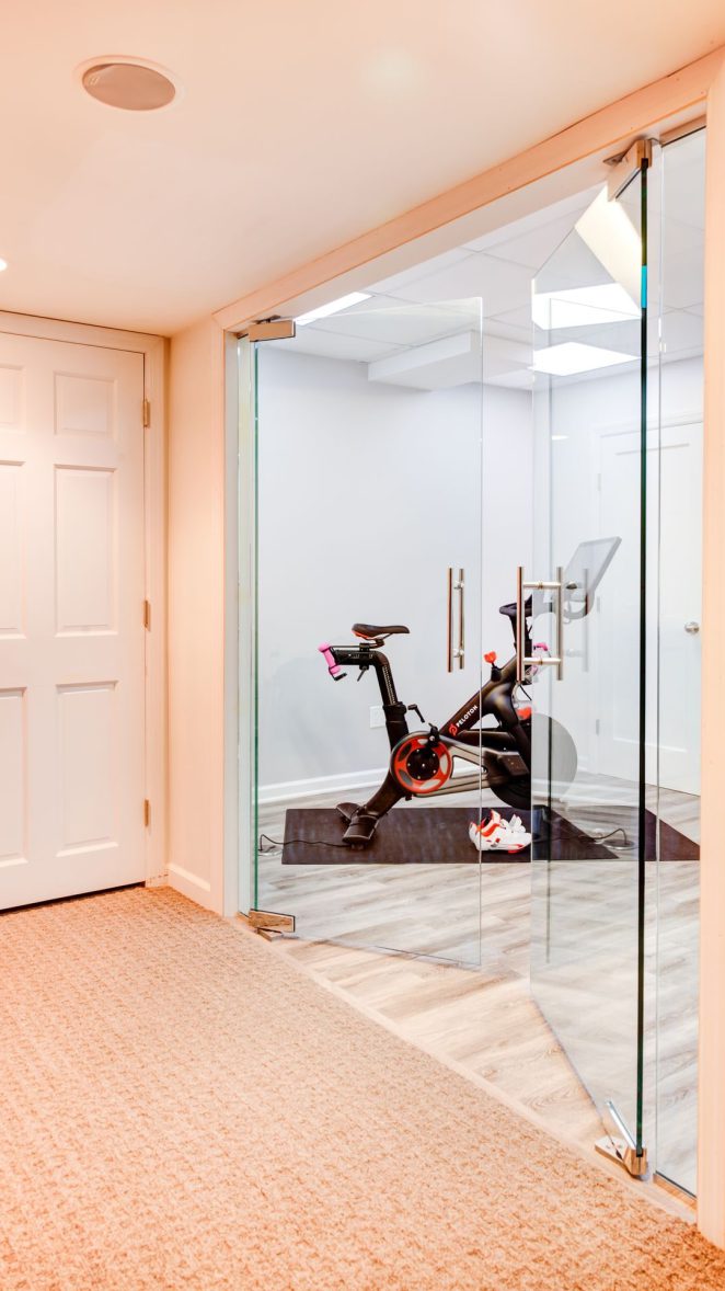 Basement Transformation #004 Home Gym Chatham, NJ 03