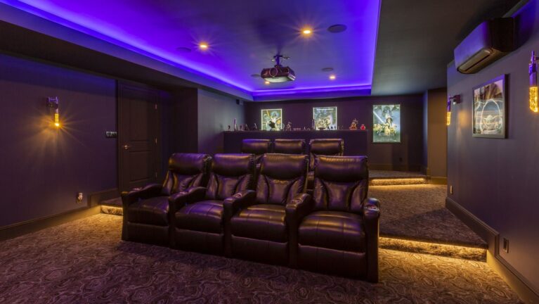 Livingston’s Ultimate Basement Escape – Theater Room