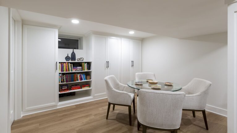 Custom Basement Renovation in Basking Ridge, NJ – Home Office