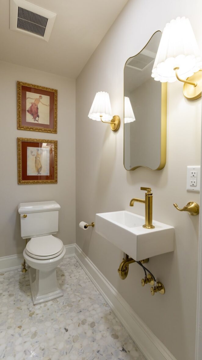 Bathroom Remodeling #069Powder Room Maplewood, NJ 02