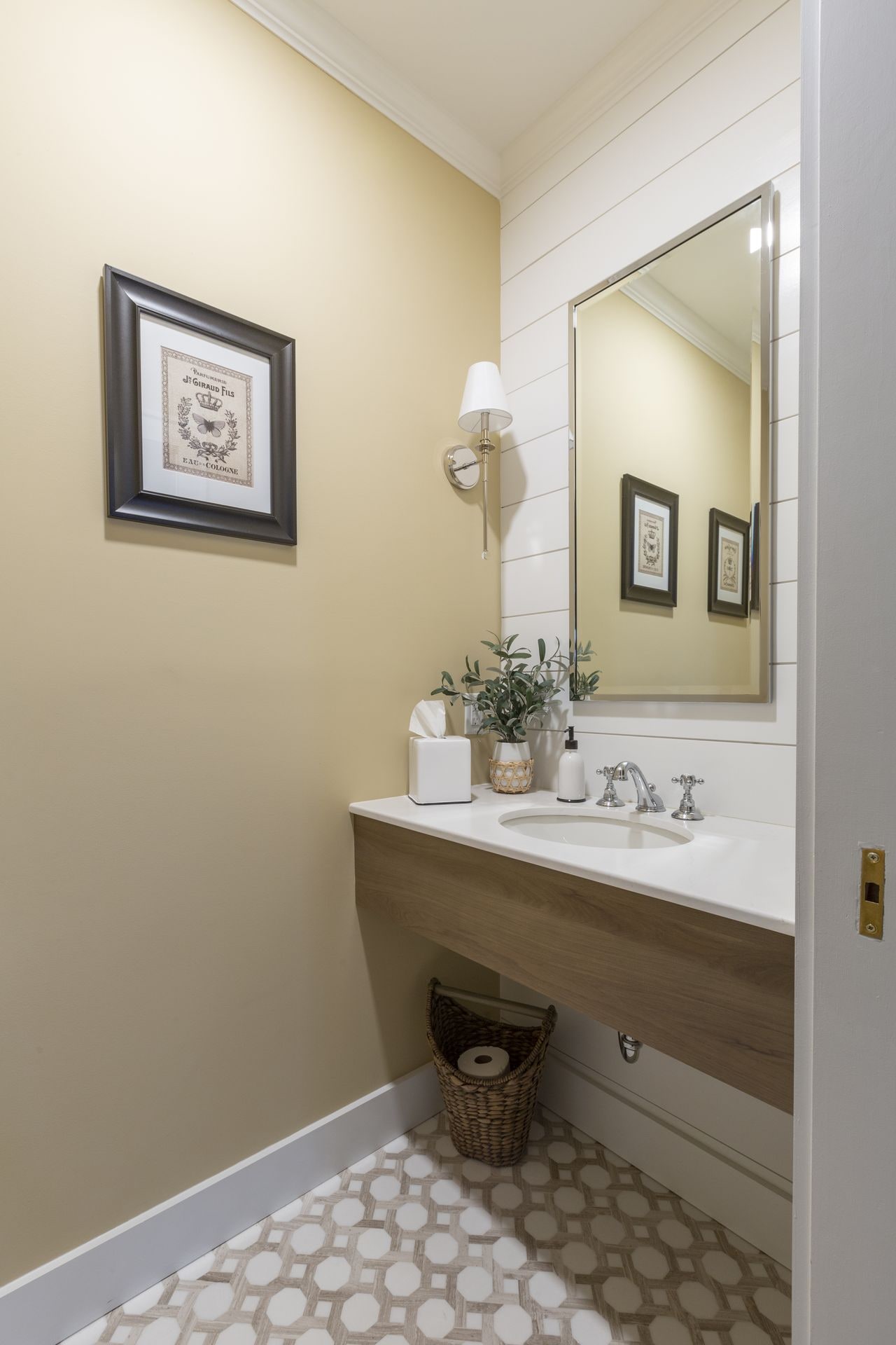 Elegant Powder Room Addition in Morris Plains, NJ