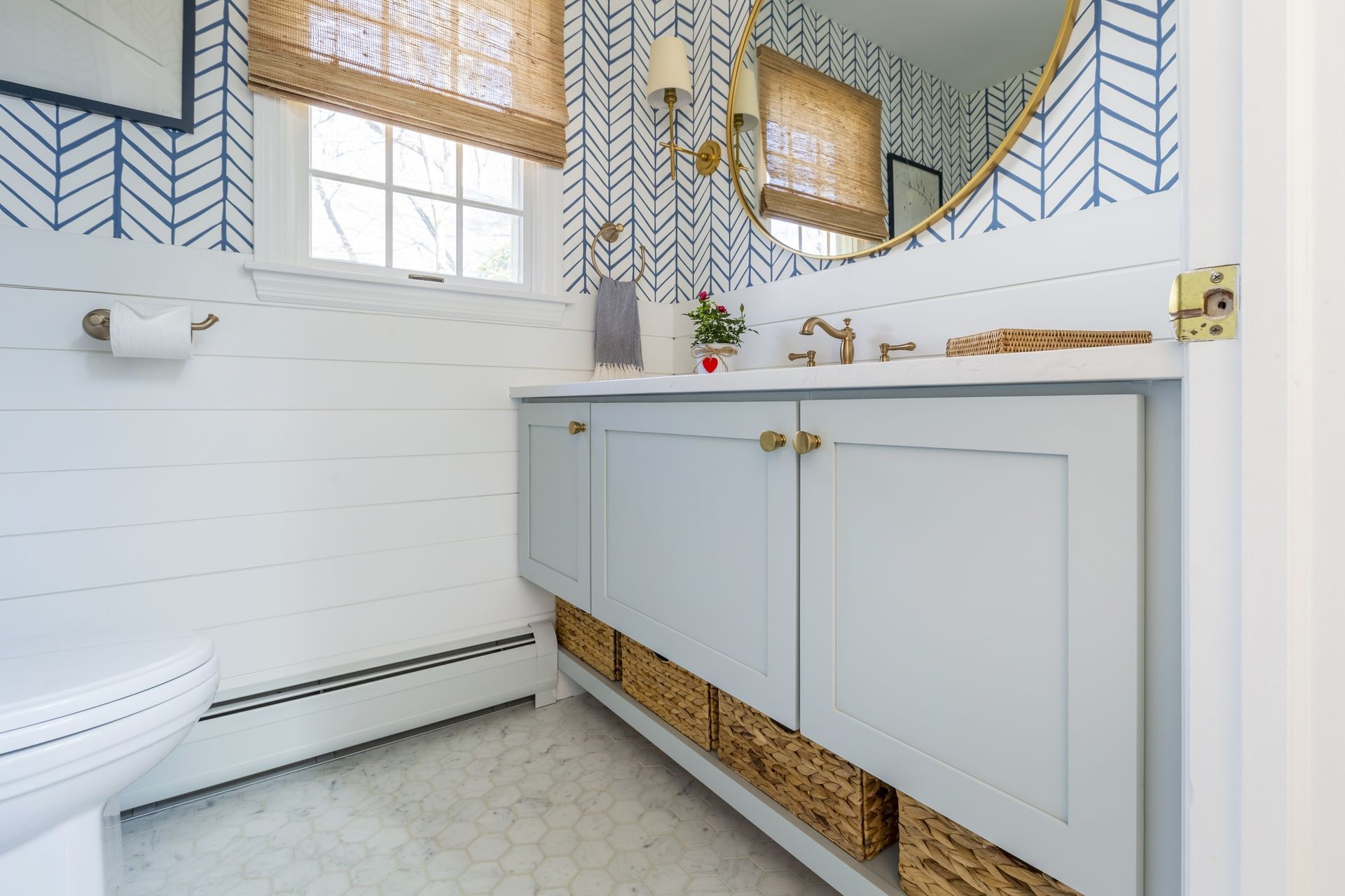 Cedar Grove NJ Powder Room Remodel