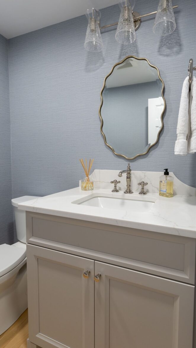 Bathroom Renovation #017Powder Room Chatham, NJ 02