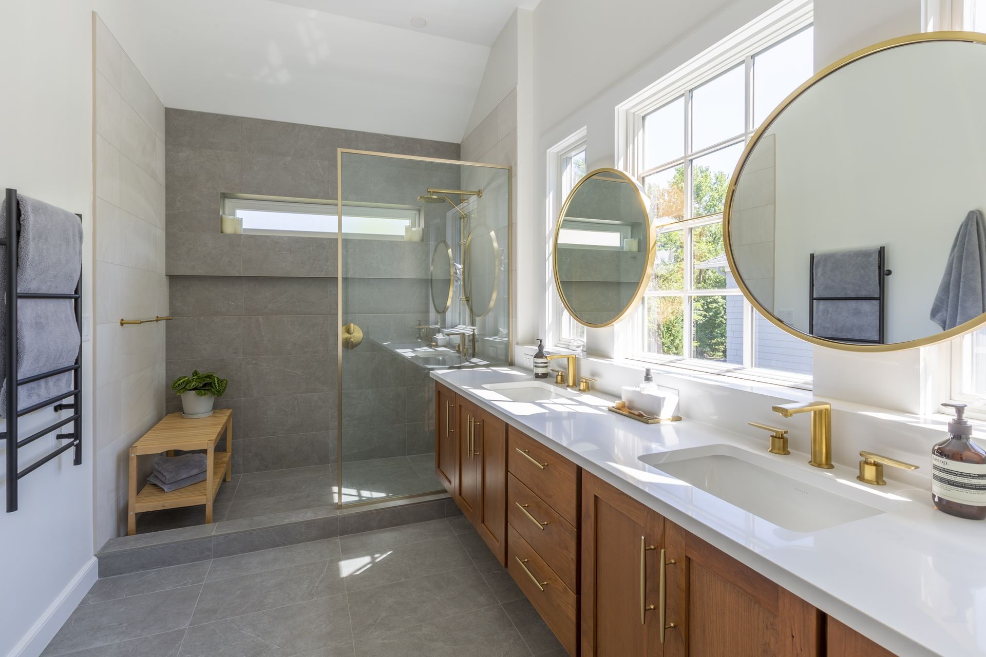 Elegant Master Bathroom Conversion in Montclair, NJ