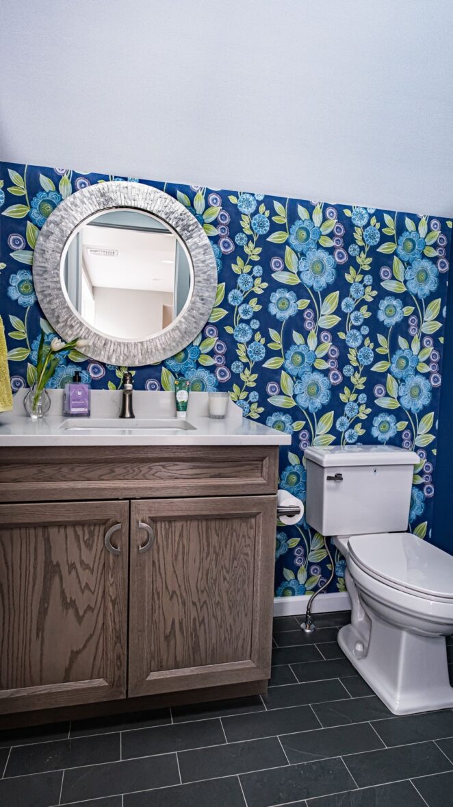 Bathroom Renovation #042Powder Room Mendham, NJ 01