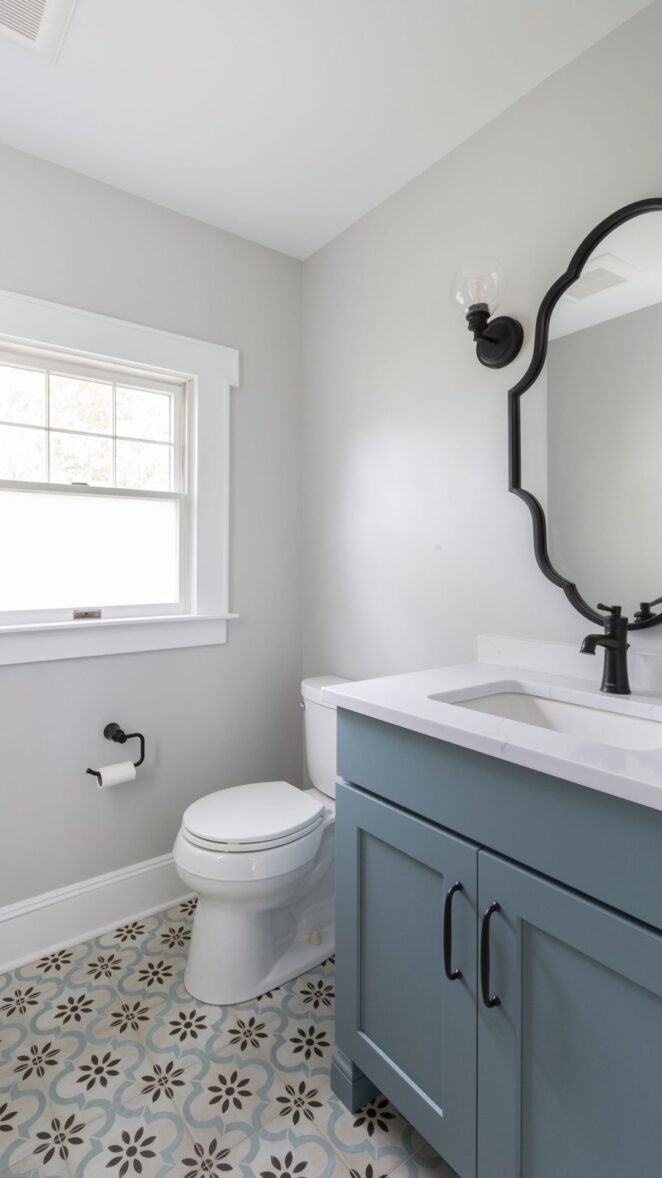 Bathroom Renovation #045Powder Room Chatham, NJ 01
