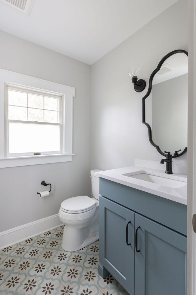 Powder Room Remodel in Chatham, NJ