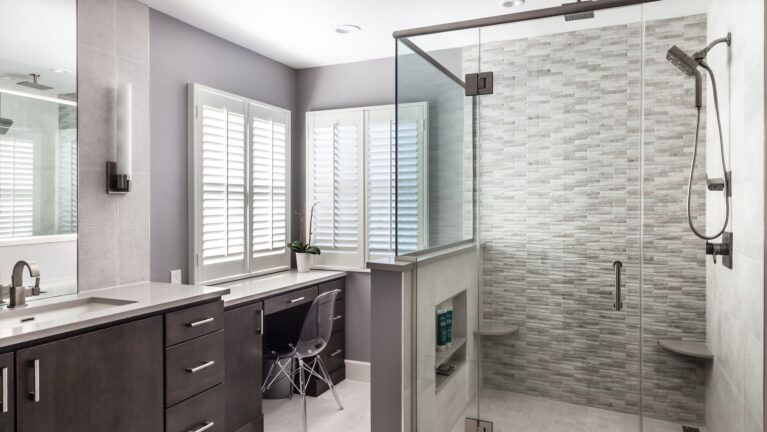 Luxury Master Bathroom Remodel with Open Shower | West Orange, NJ