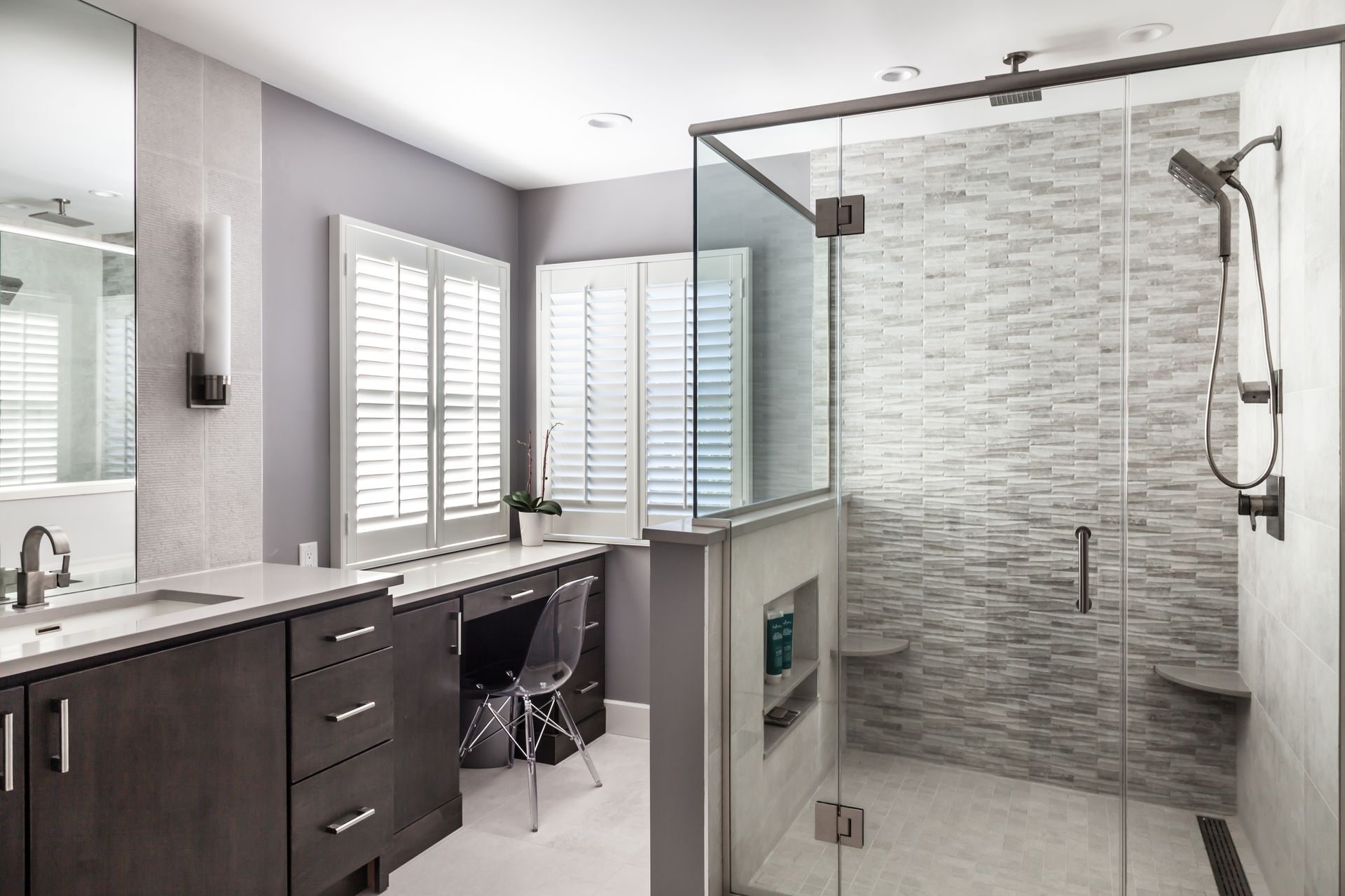 Luxury Master Bathroom Remodel with Open Shower | West Orange, NJ