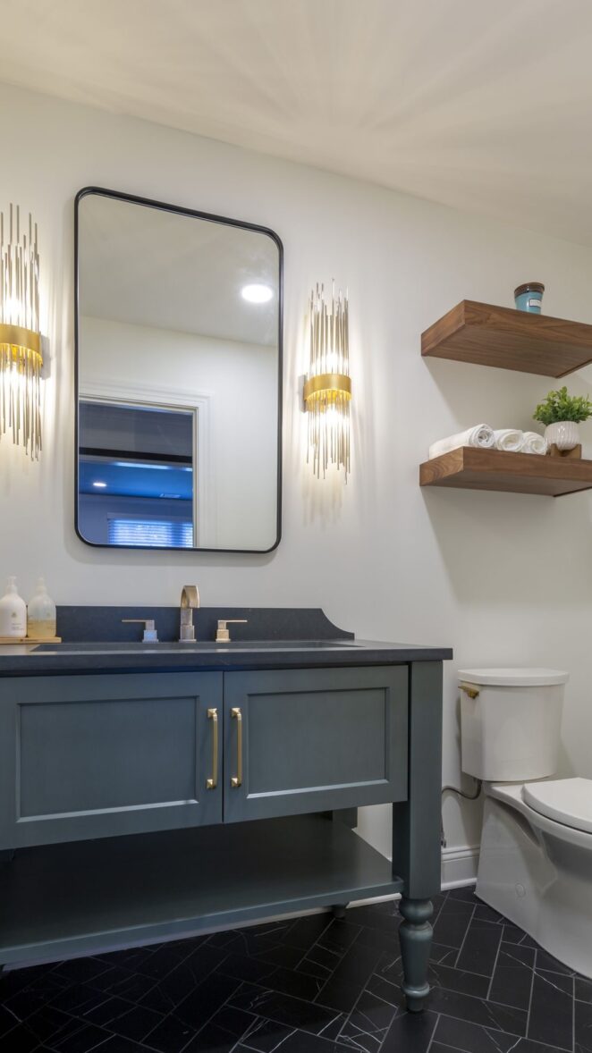 Bathroom Renovation #055Powder Room New Providence, NJ 01