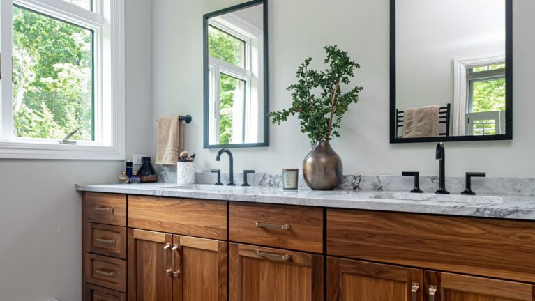 Modern Farmhouse Master Ensuite Remodel in Byram, NJ