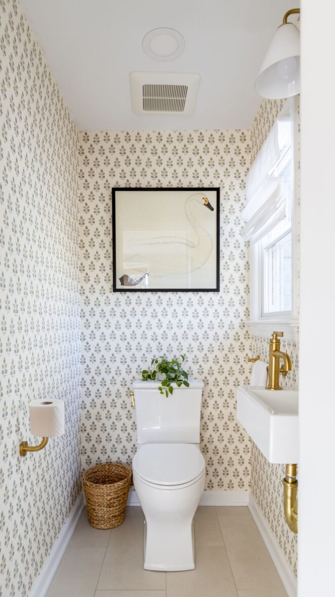 Bathroom Transformation #066Powder Room Chatham, NJ 01