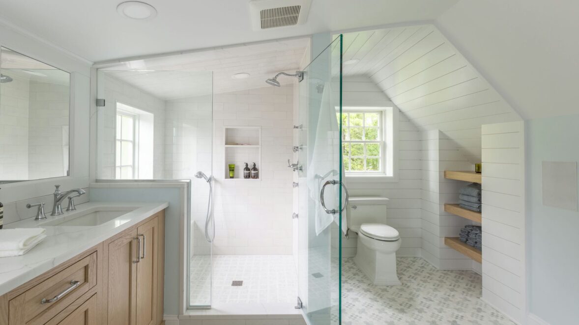Home Additions #013Attic Conversion, Master Ensuite Bathroom Chatham, NJ 07