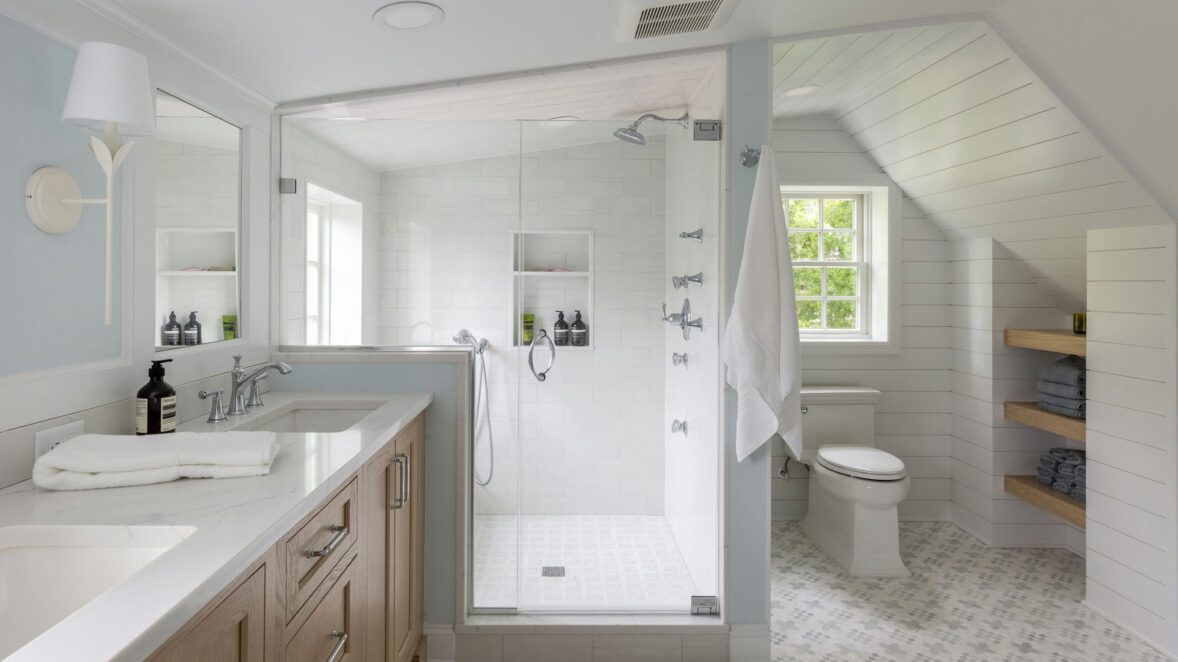 Home Additions #013Attic Conversion, Master Ensuite Bathroom Chatham, NJ 17