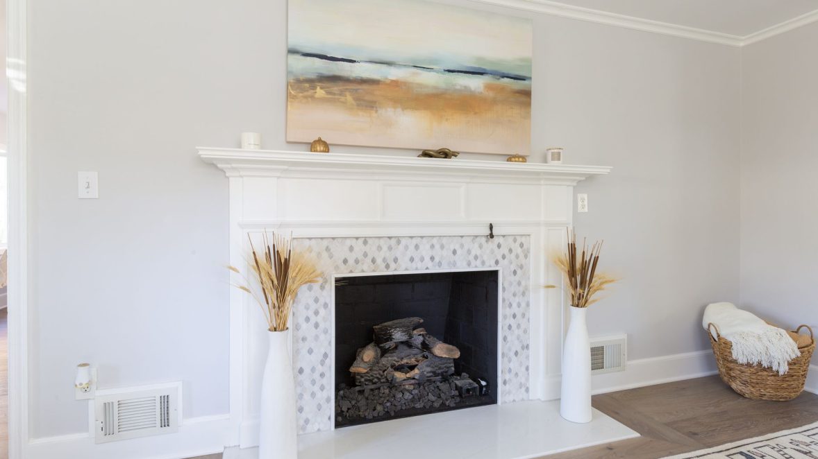 Interior Remodeling #001 Fireplace, Living Room Chatham, NJ 01