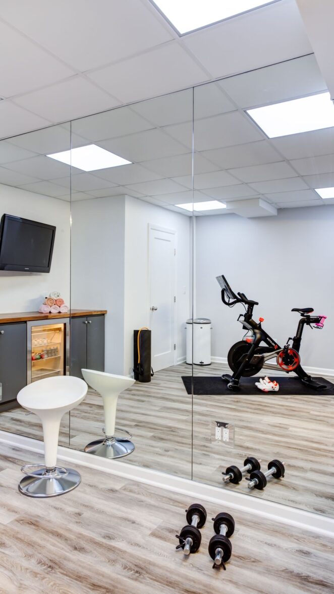 Interior Renovations #011Home Gym Chatham, NJ 04