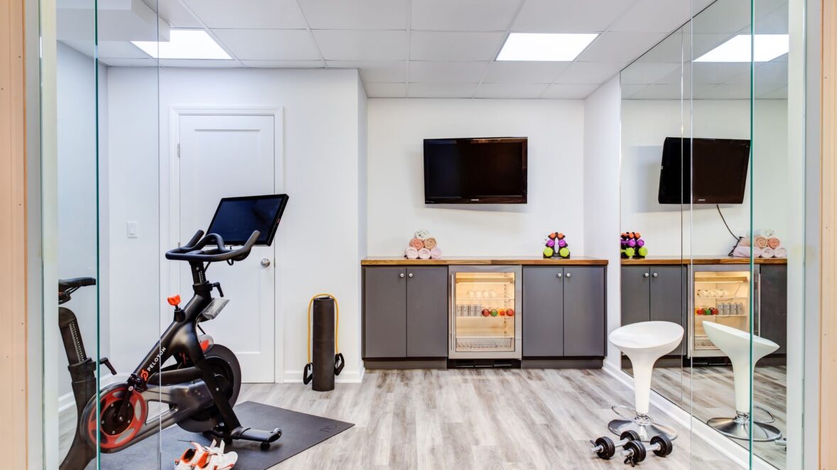 Interior Renovations #011Home Gym Chatham, NJ 05