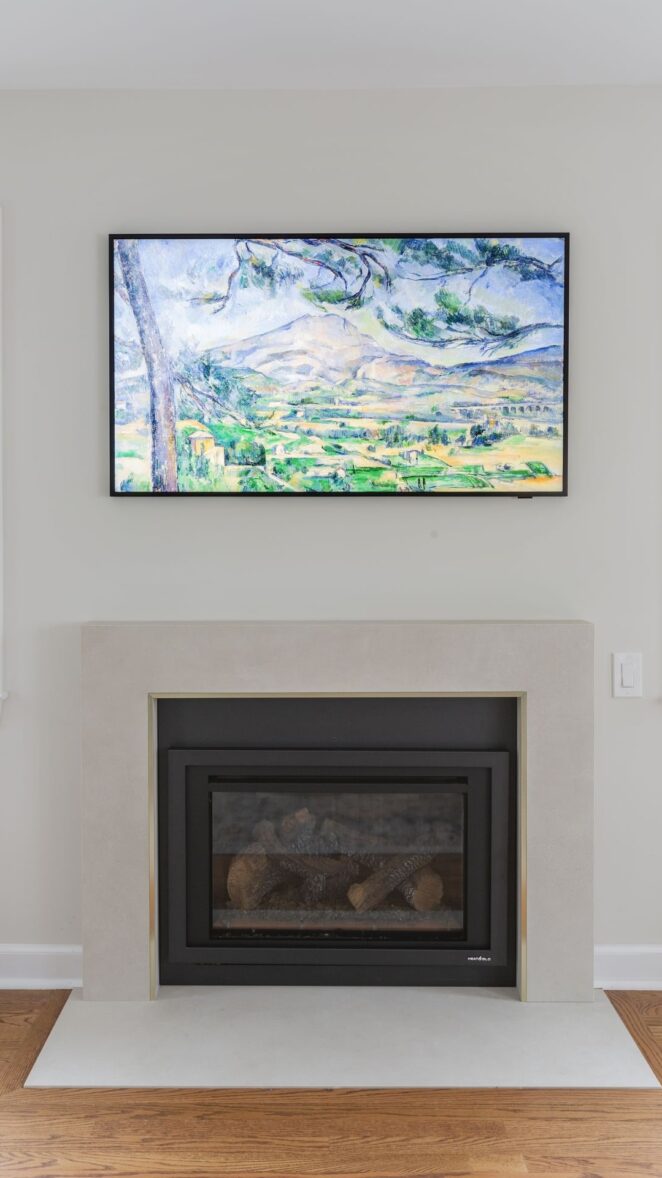 Interior Renovations #035Fireplace Madison, NJ 02