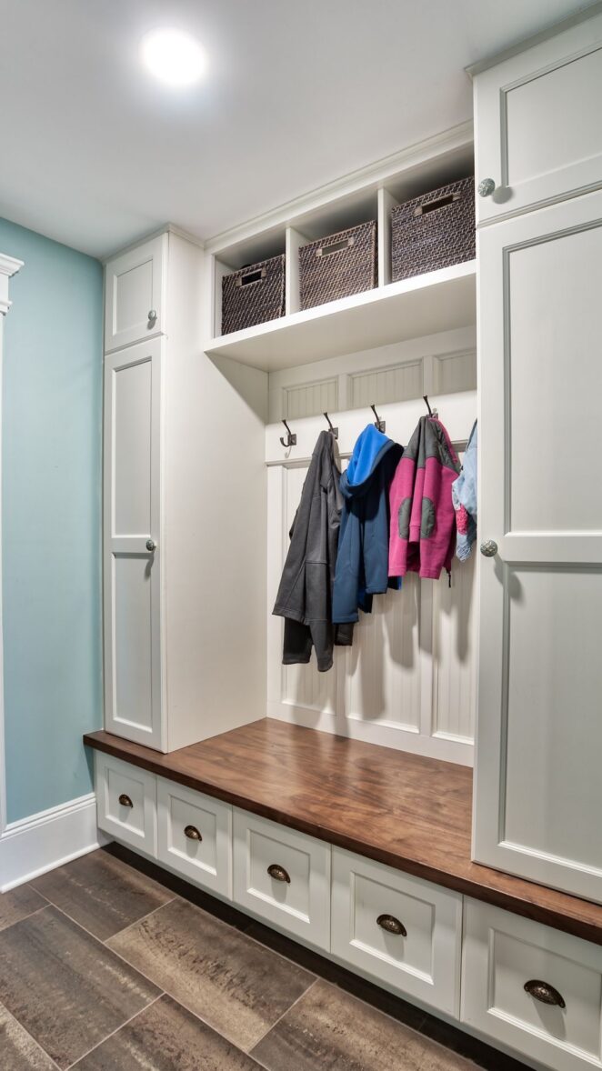 Interior Renovations #038Mudroom Leonia, NJ 01