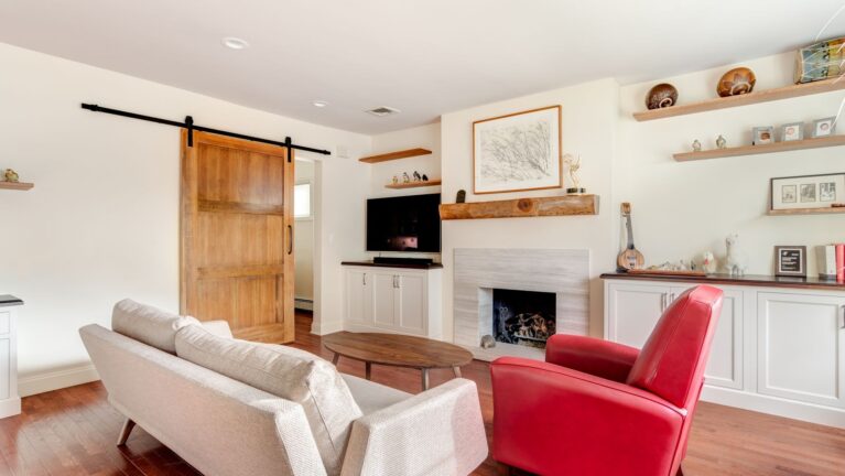 Madison, NJ – Fireplace Remodel with Custom Built-ins