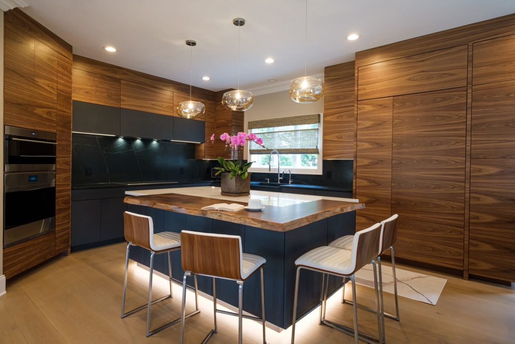 Luxury Walnut Kitchen Remodel in Mendham, NJ