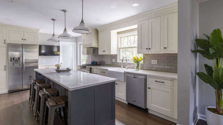 Modern Farmhouse Kitchen Transformation in Summit NJ