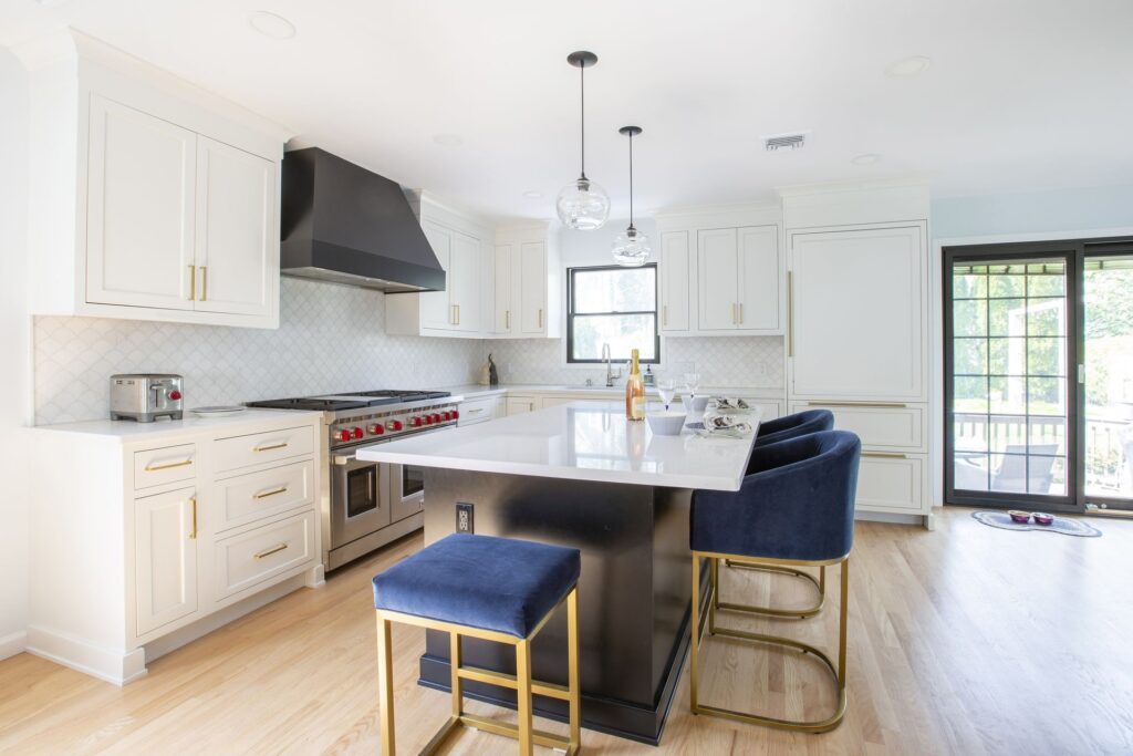 Modern Open-Concept Kitchen in Summit NJ