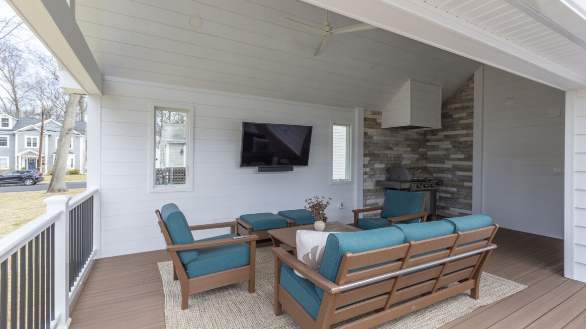 Outdoor Living Spaces #007Deck Chatham, NJ 03